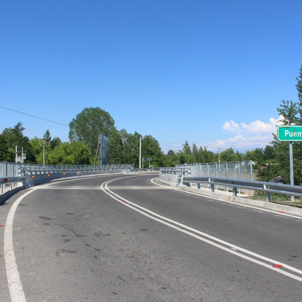 Inauguran primer puente curvo en la Región de O'Higgins: Beneficiará a Coltauco