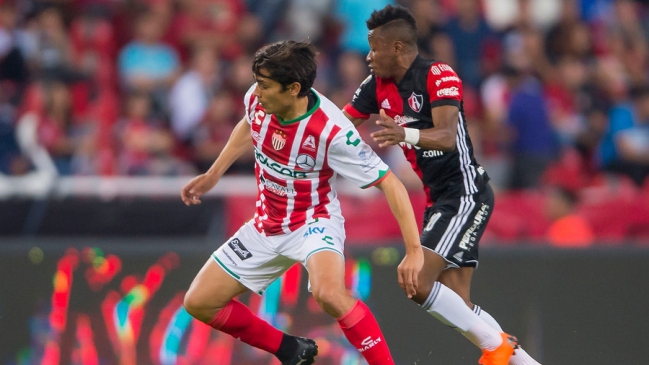 Necaxa con Matías Fernández derrotó a Atlas de Angelo Henríquez y avanzó en la Copa México