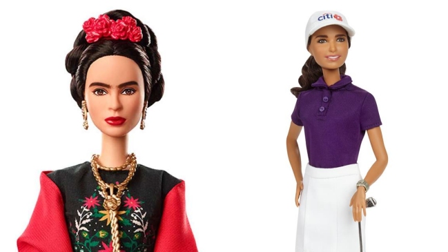 Mattel lanzó las Barbie de Frida Kahlo y Lorena Ochoa  