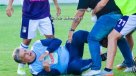 Ayudante de un equipo de la quinta división argentina fue agredido en el piso