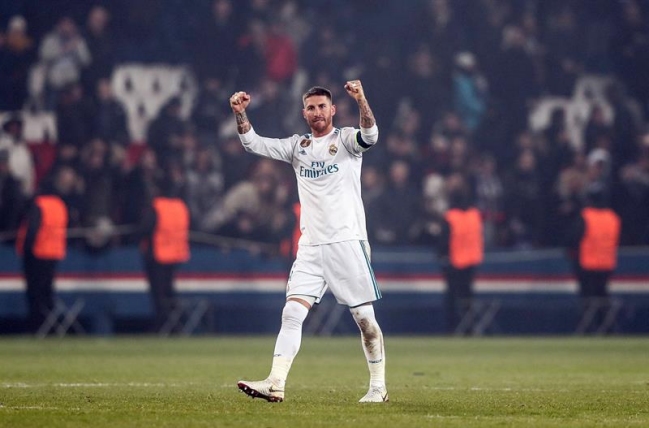 El clásico auto que usó Sergio Ramos para llegar a la práctica de Real Madrid