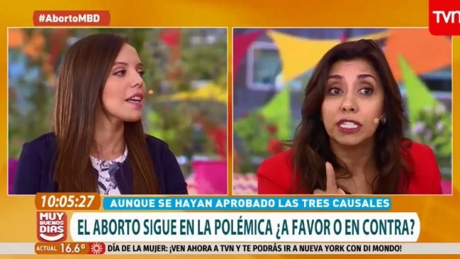 Diputada electa RN protagonizó tensa discusión sobre el aborto en 