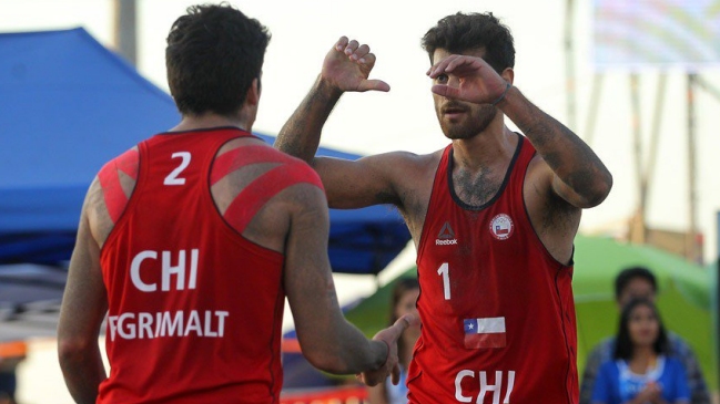 Primos Grimalt debutaron con doble triunfo en el Circuito Sudamericano de Vóleibol Playa en Brasil