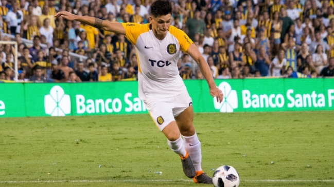 Alfonso Parot anotó en el empate de Rosario Central ante Vélez Sarsfield