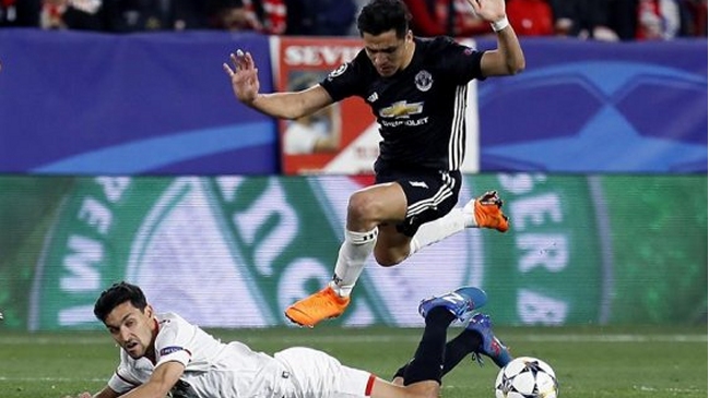 Manchester United y Sevilla chocan en Old Trafford por un cupo en cuartos de la Champions