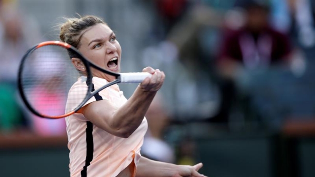 Simona Halep accedió con paso firme a los cuartos de final de Indian Wells