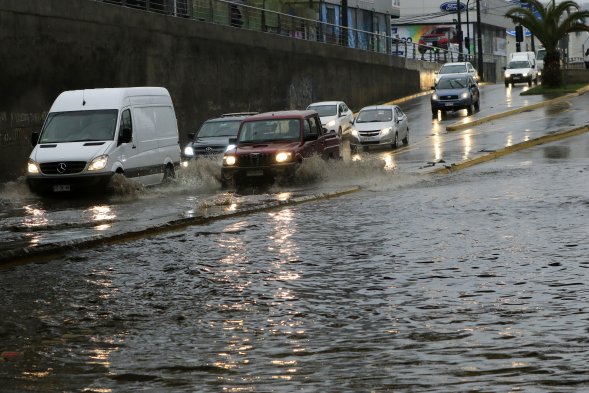Primer sistema frontal importante del año llegará este viernes desde el Biobío a Los Ríos