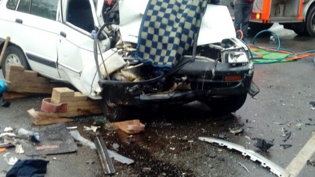 Puerto Varas: Choque frontal dejó dos heridos graves