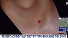 Profesor disparó accidentalmente en clases e hirió a un alumno