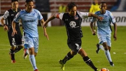 El reñido empate entre Colo Colo y Bolívar en el 