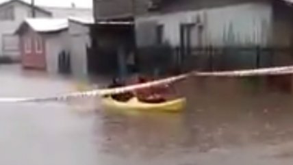 Inundaciones afectan a la región de Los Ríos