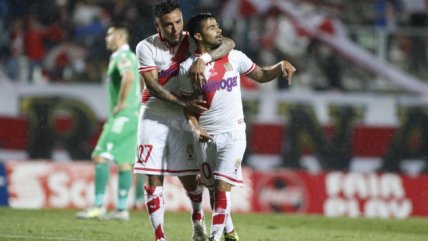 Ricardo Blanco marcó un doblete en la victoria de Curicó Unido sobre Audax Italiano