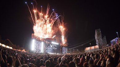 Primera jornada de Lollapalooza reunió a 80 mil personas