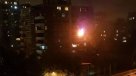 Incendio en edificio de Ñuñoa movilizó a Bomberos