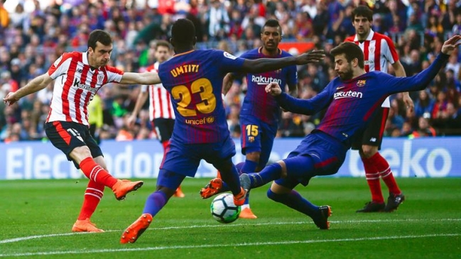 Barcelona derrotó con autoridad a Athletic de Bilbao y sigue lider en La Liga