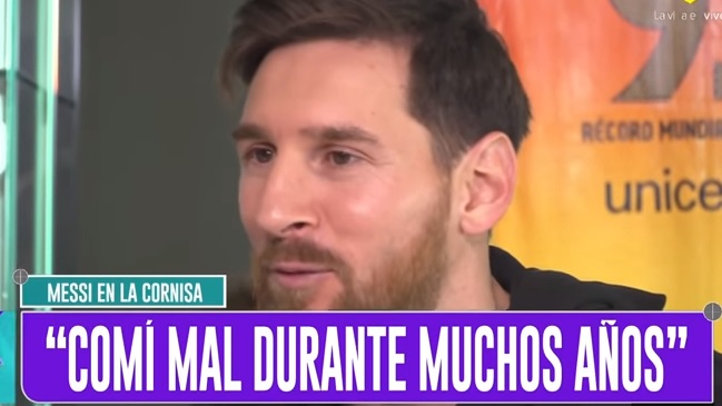 Messi contó la poco saludable dieta que lo hacía vomitar
