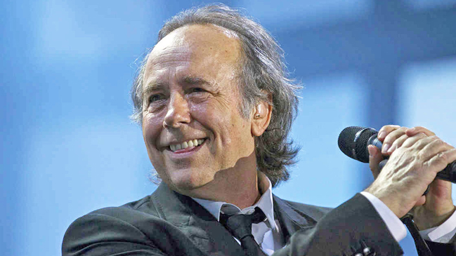 Joan Manuel Serrat agotó entradas para sus dos shows en Santiago