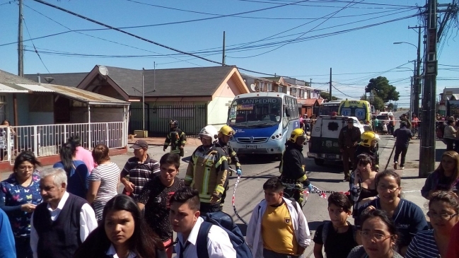 Abuela y su nieto murieron atropellados en San Pedro de la Paz