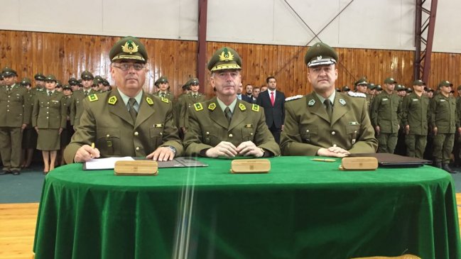 Los Ríos: Asumió nuevo jefe de zona de Carabineros