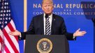 Trump dice que ganaría a Joe Biden \