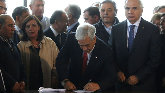 Ley Antiterrorista: Oposición acusa a Piñera de 