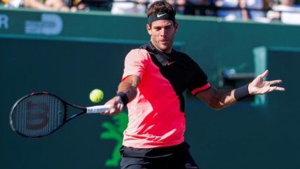 La aplastante victoria de Juan Martín Del Potro sobre Kei Nishikori en Miami