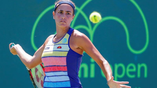 Mónica Puig fue eliminada en octavos del Miami Open