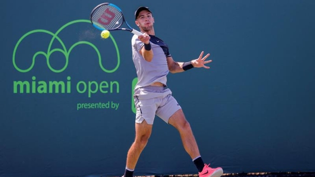 Borna Coric derrumbó las ilusiones de Jack Sock en Miami