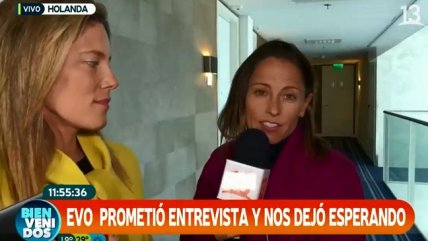 Constanza Santa María y Mónica Rincón bromearon en vivo tras 