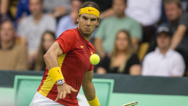 Rafael Nadal encabeza la nómina de España para los cuartos de final de Copa Davis