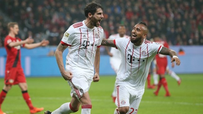 Arturo Vidal se acordó del lesionado Manuel Neuer en su cumpleaños