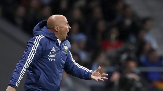 Sampaoli: España aprovechó su jerarquía y nos abofeteó por la forma en que jugamos