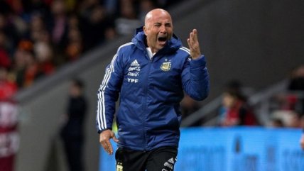  Así sufrió Jorge Sampaoli la goleada recibida por Argentina ante España 