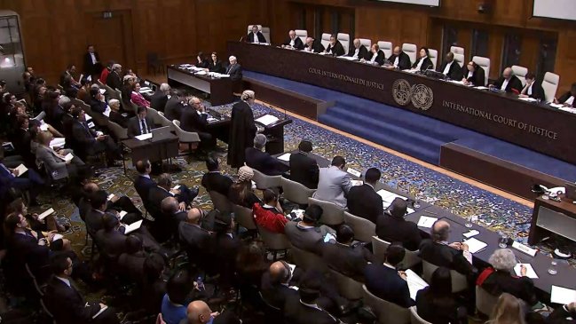 Chile cierra alegatos ante La Haya por demanda marítima