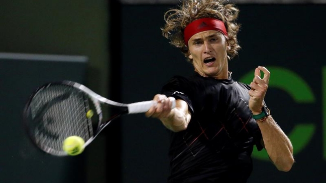 Zverev se impuso ante Kyrgios y buscará el pase a semifinales contra Coric en Miami