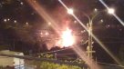 Incendio afectó a tres viviendas en cerro de Valparaíso