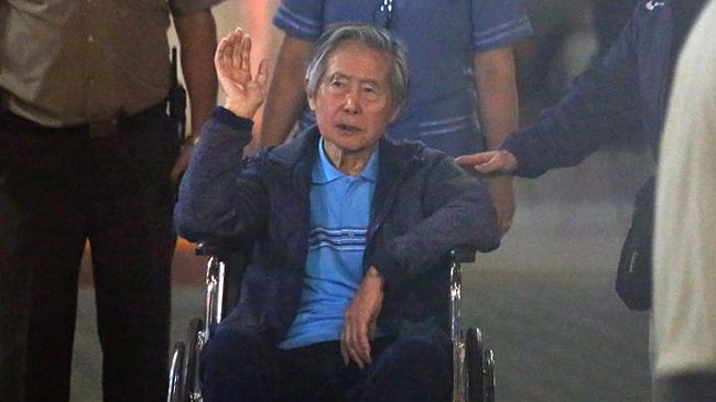 Alberto Fujimori fue dado de alta tras mejorar de problema gástrico