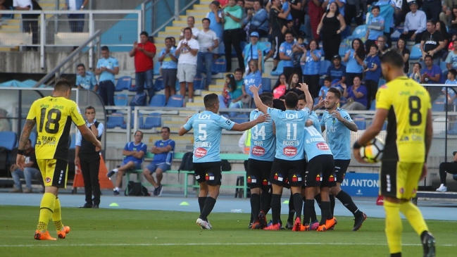 O'Higgins goleó a San Luis y se metió en la parte alta de la tabla
