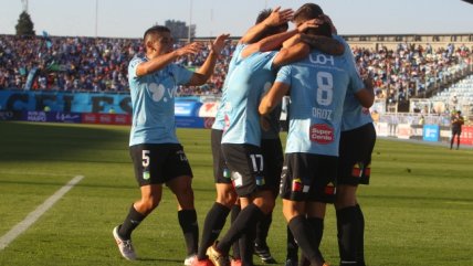 O'Higgins aplastó a San Luis en el Estadio El Teniente de Rancagua