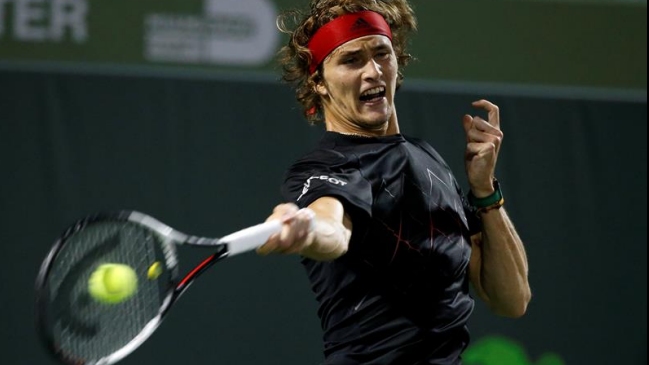 Alexander Zverev y John Isner definen al campeón del Masters 1.000 de Miami