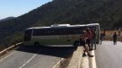Congestión en Ruta 68 por buses atrapados en cuesta Lo Prado