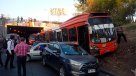 Colisión múltiple en Pajaritos causa gran congestión
