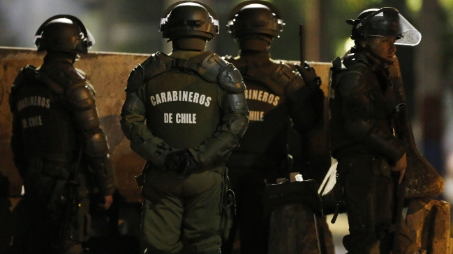 Carabineros detuvo a sujetos involucrados en baleo de uniformado