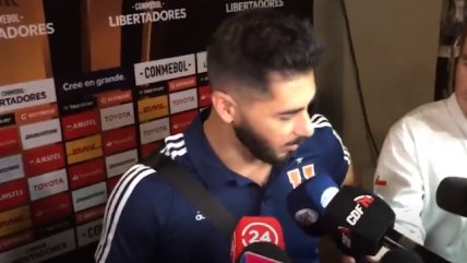 Johnny Herrera y el empate de la U: "¿Qué puede hacer Nico en un minuto?"
