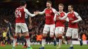 Arsenal goleó a CSKA con tantos de Aaron Ramsey y Alexandre Lacazette
