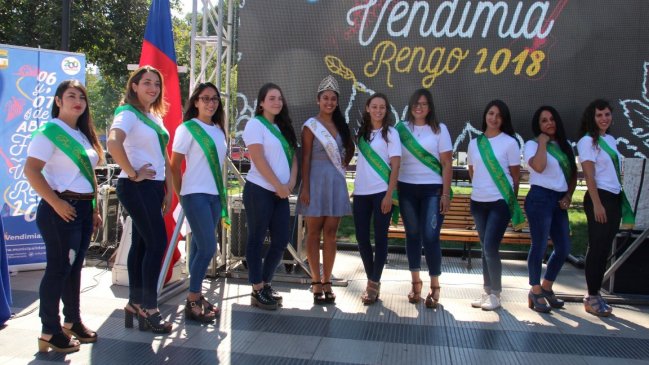 Con variados show musicales se desarrollará la Fiesta de la Vendimia en Rengo