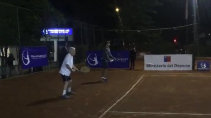   Presidente Piñera inició Día del Deporte con partido de tenis 