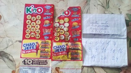 Agricultor que encontró en la basura su boleto ganador del Kino: 