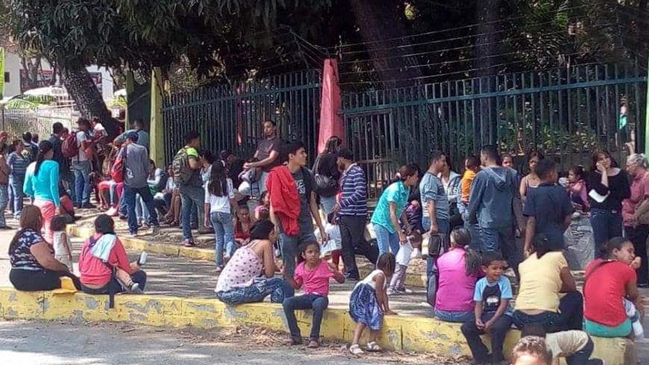 Protestas en Caracas por escasez de vacunas para niños en Venezuela