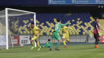 Universidad de Concepción venció a Audax Italiano y se metió en la parte alta de la tabla